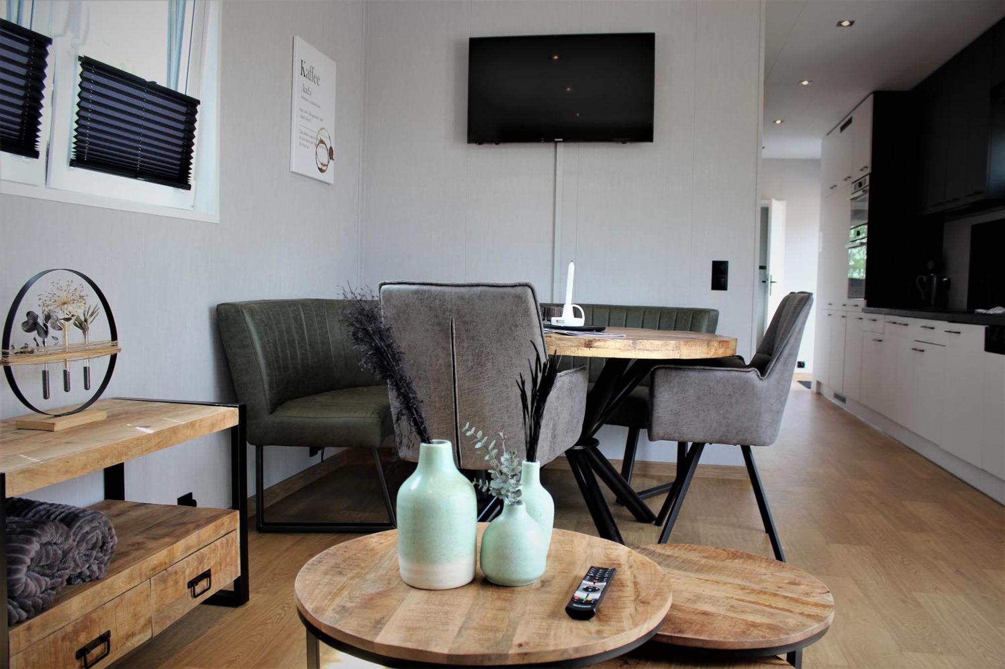 Ferienhaus Aurora, Sauna, Familienfreundlich, Angeln Twist Luaran gambar